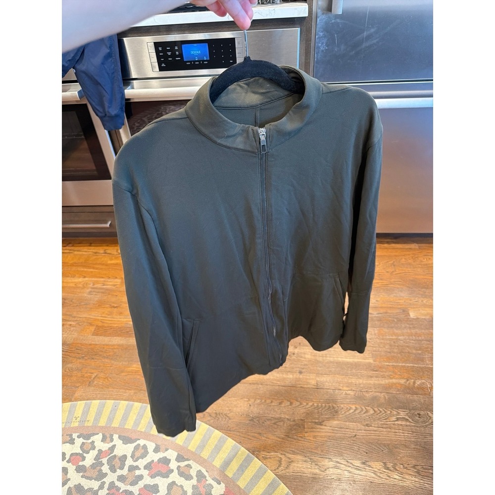 Lululemon Division Track Jacket Dark Olive‎ men's XL